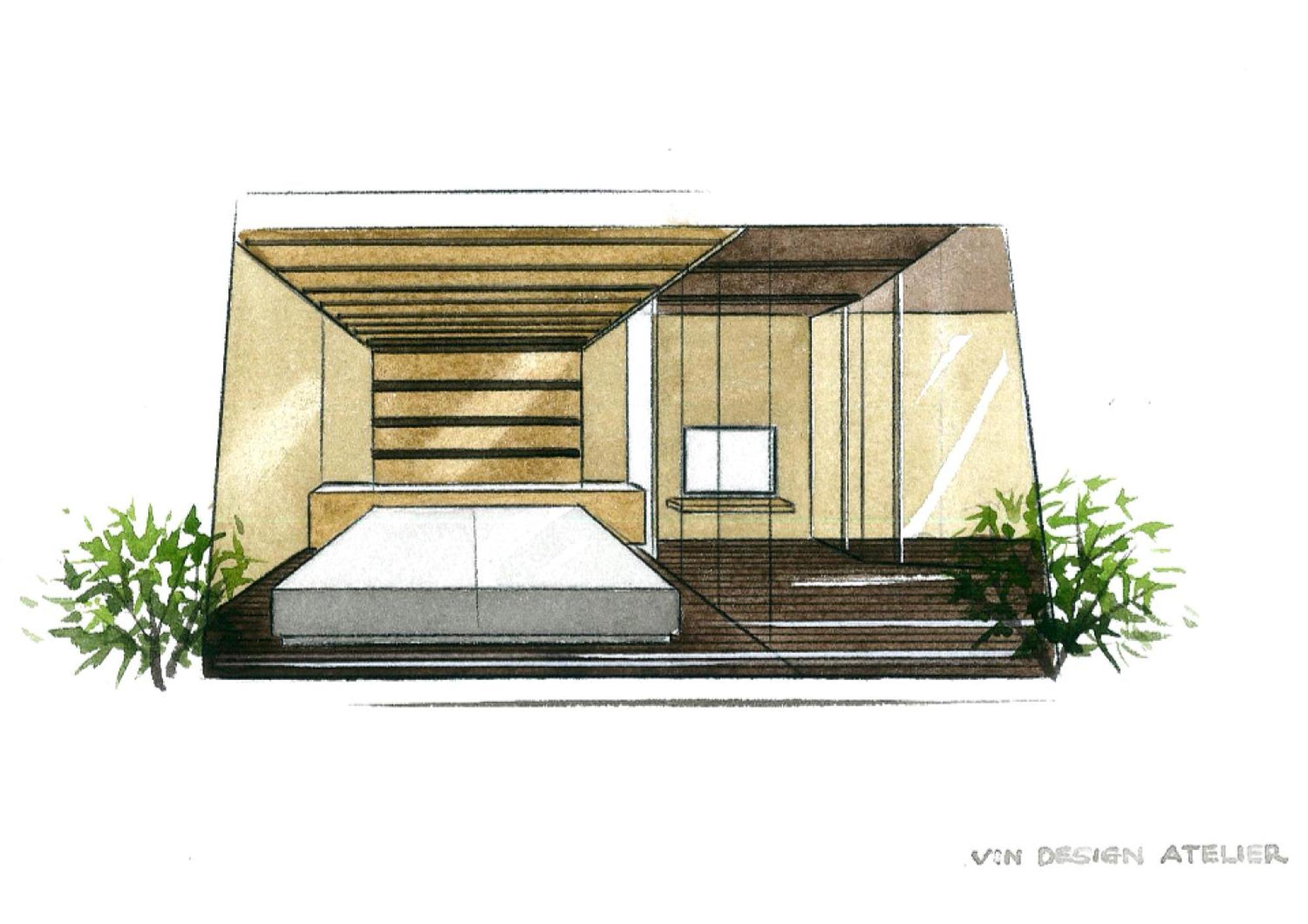 منتجع أمان سيكاي  بيبّ الغرفة الصورة A conceptual sketch of the proposed station.